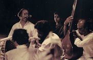 Click to Enlarge. RAJAN's one of early concert in 1986 with  VVS and TVG accompanying.