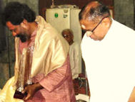 Justice Ramamoorthy Honoured RAJAN