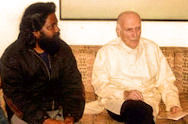 Rajan with Lord Yehudi Menuhin